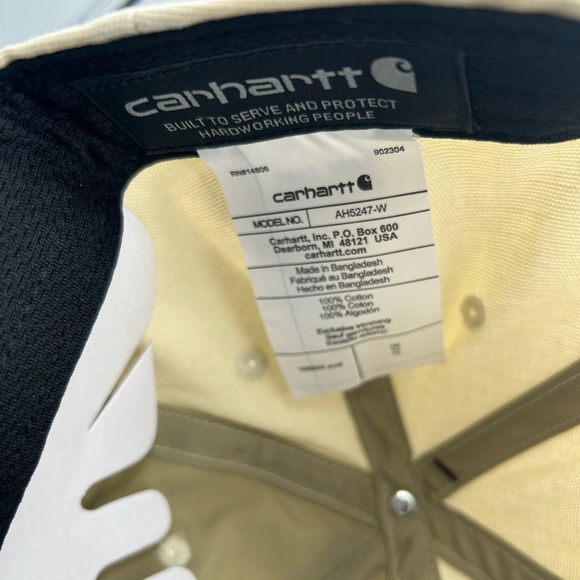 *New* Carhartt Women’s Canvas Script Graphic Cap - Picture 4 of 7